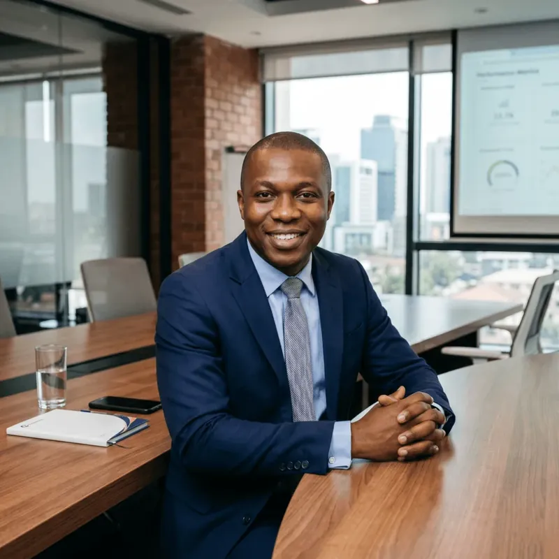 Client Olumide Adeyemi from Nigeria