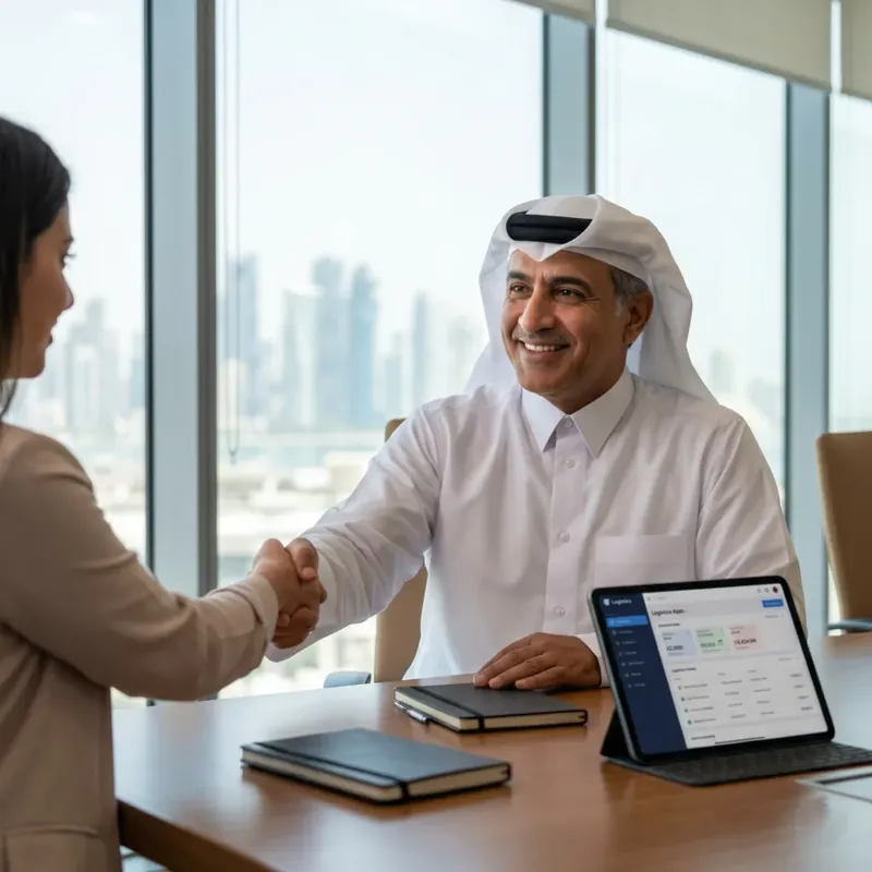 Client Tariq Bin-Ziyad from Qatar
